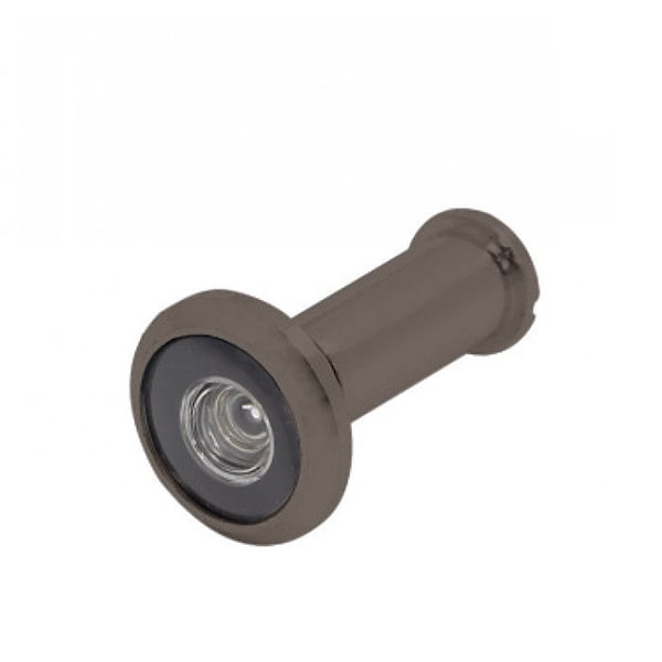 Cal-Royal 180 Degrees Brass Door Viewer, 1/2 Bore, Plastic Lens, for 1-3/8 to 2 Thick Doors, US10B Oil DV91-10B - main
